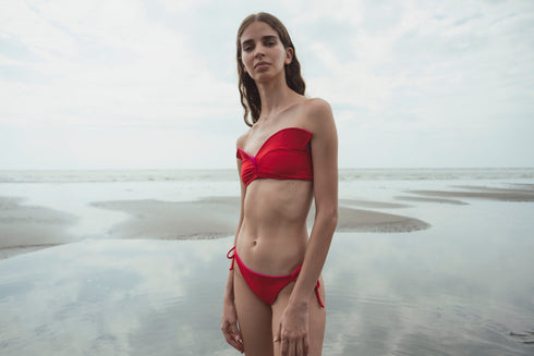 Victoria Top / Fucsia - Red